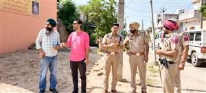 ਐੱਸ.ਡੀ.ਐੱਮ. ਵੱਲੋਂ ਡਰੱਗ ਹੌਟਸਪੌਟ ਖੇਤਰਾਂ ਦਾ ਦੌਰਾ