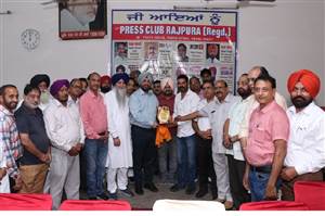 ਨਿਊ ਪ੍ਰੈੱਸ ਕਲੱਬ ਰਾਜਪੁਰਾ ਵੱਲੋਂ ਅੱਖਾਂ ਦਾ ਜਾਂਚ ਕੈਂਪ, 252 ਮਰੀਜ਼ਾਂ ਦੀ ਜਾਂਚ