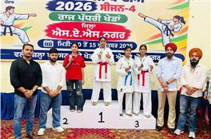 Mohali News: ‘ਖੇਡਾਂ ਵਤਨ ਪੰਜਾਬ ਦੀਆਂ-2026-27’ ਦੇ ਰਾਜ ਪੱਧਰੀ ਕਰਾਟੇ ਮੁਕਾਬਲਿਆਂ ਦੇ ਦੂਜੇ ਦਿਨ ਖਿਡਾਰਨਾਂ ਨੇ ਦਿਖਾਈ ਸ਼ਾਨਦਾਰ ਖੇਡ ਪ੍ਰਤਿਭਾ