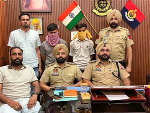 Big News : ਸਰਹੱਦ ਪਾਰੋਂ ਫਿਰੌਤੀ ਤੇ ਕਤਲ ਦੀ ਸਾਜ਼ਿਸ਼ ਦਾ ਪਰਦਾਫਾਸ਼, ਮਾਲੇਰਕੋਟਲਾ ਪੁਲਿਸ ਨੇ ਦੋ ਜਣੇ ਕੀਤੇ ਗ੍ਰਿਫ਼ਤਾਰ