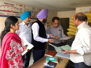 ਡੀਏਪੀ ਖਾਦ ਦੀ ਕਾਲਾਬਾਜ਼ਾਰੀ ਰੋਕਣ ਲਈ ਚੈਕਿੰਗ