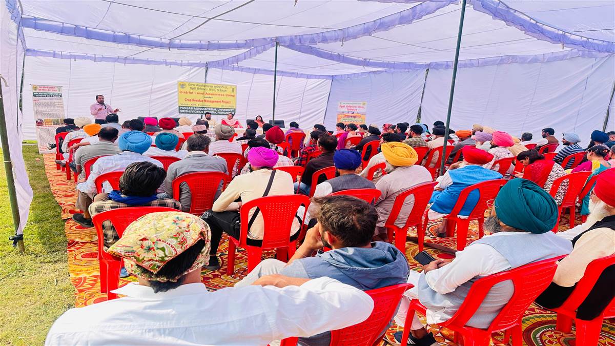 ਪਰਾਲੀ ਨੂੰ ਜ਼ਮੀਨ ’ਚ ਵਹੁਣ ਤੇ ਢੰਗ-ਤਰੀਕਿਆਂ ’ਤੇ ਚਰਚਾ