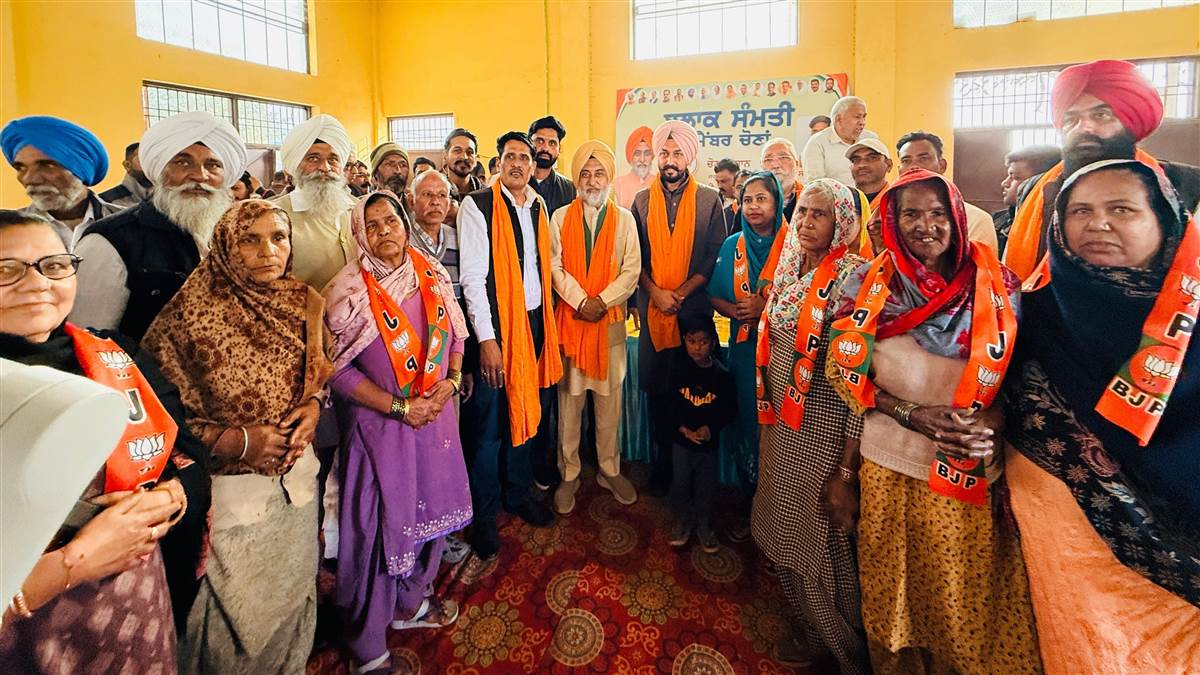 ਗੁਰਦਰਸ਼ਨ ਸਿੰਘ ਸੈਣੀ ਵੱਲੋਂ ਭਾਜਪਾ ਨੂੰ ਮਜ਼ਬੂਤ ਕਰਨ ਦੀ ਅਪੀਲ