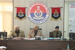 ਸ਼ਾਂਤੀਪੂਰਵਕ ਤੇ ਨਿਰਪੱਖ ਚੋਣਾਂ ਕਰਵਾਉਣ ਲਈ 2500 ਪੁਲਿਸ ਮੁਲਾਜ਼ਮ ਤਇਨਾਤ, SSP ਨੇ ਕਿਹਾ- ਹਾਈਪਰ ਸੈਂਸੇਟਿਵ ਤੇ ਸੈਂਸੇਟਿਵ ਥਾਵਾਂ ’ਤੇ ਖਾਸ ਧਿਆਨ