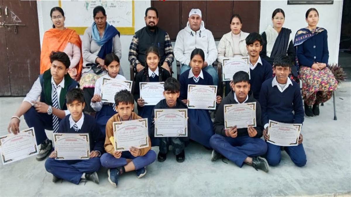 ਮਨੁੱਖੀ ਅਧਿਕਾਰ ਦਿਵਸ ਮੌਕੇ ਬੱਚਿਆਂ ਦੇ ਪੇਂਟਿੰਗ ਮੁਕਾਬਲੇ ਕਰਵਾਏ