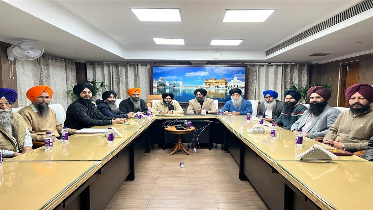 ਸ਼੍ਰੋਮਣੀ ਕਮੇਟੀ ਵੱਲੋਂ ਬਣਾਈ ਗਈ ਏਆਈ ਮਾਹਿਰਾਂ ਦੀ ਕਮੇਟੀ ਦੀ ਹੋਈ ਇਕੱਤਰਤਾ