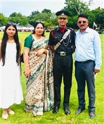 ਪਿੰਡ ਘਗਵਾਲ ਦੇ ਹੋਣਹਾਰ ਨੌਜਵਾਨ ਰਿਤਿਕ ਰਾਣਾ ਨੇ ਚਮਕਾਇਆ ਨਾਮ, ਭਾਰਤੀ ਫ਼ੌਜ ’ਚ ਬਣਿਆ ਲੈਫਟੀਨੈਂਟ
