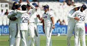 IND W vs ENG W Test Match :  ਭਾਰਤੀ ਧੀਆਂ ਨੇ ਲਾਰਡਸ ’ਚ ਇਤਿਹਾਸਕ ਜਿੱਤ ਕੀਤੀ ਦਰਜ, 270 ਦੌੜਾਂ ਨਾਲ ਇੰਗਲੈਂਡ ਨੂੰ ਦਿੱਤੀ ਮਾਤ, ਕ੍ਰਾਂਤੀ ਬਣੀ ਪਲੇਅਰ ਆਫ ਦ ਮੈਚ