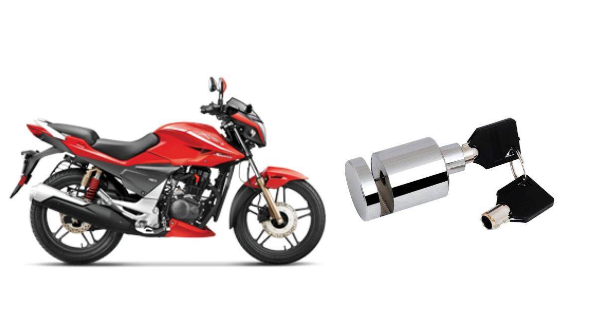 Anti Theft Lock for Bike The tension of bike theft is over This device will protect your motorcycle