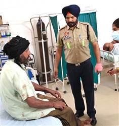 ਅਣਪਛਾਤੇ ਵਾਹਨ ਦੀ ਟੱਕਰ ਨਾਲ ਸਕੂਟਰ ਚਾਲਕ ਜ਼ਖ਼ਮੀ