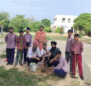 ਪਾਣੀ ਬਚਾਓ, ਰੁੱਖ ਲਗਾਓ, ਵਾਤਾਵਰਨ ਬਚਾਉਣ ਦਾ ਦਿੱਤਾ ਸੁਨੇਹਾ