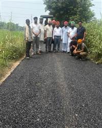 ਭਉਵਾਲ ਤੋਂ ਹਿਮਾਚਲ ਨੂੰ ਜੋੜਦੀ ਸੜਕ ਦਾ ਨਵੀਨੀਕਰਨ ਜਾਰੀ