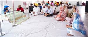 ਗੁਰਦੁਆਰਾ ਬਿਭੌਰ ਸਾਹਿਬ ’ਚ ਤੀਜੀ ਲੜੀ ਦੇ ਅਖੰਠ ਪਾਠਾਂ ਦੇ ਪਏ ਭੋਗ