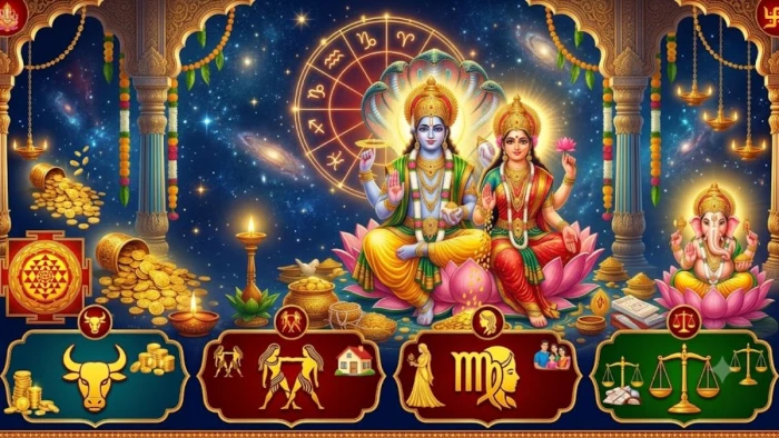 26 ਸਤੰਬਰ ਤੋਂ ਬਦਲੇਗੀ ਇਨ੍ਹਾਂ 4 ਰਾਸ਼ੀਆਂ ਦੀ ਕਿਸਮਤ: ਲਕਸ਼ਮੀ ਨਾਰਾਇਣ ਰਾਜਯੋਗ ਬਣਨ ਨਾਲ ਵਰ੍ਹੇਗੀ ਧਨ-ਦੌਲਤ, ਜਾਣੋ ਕਿਹੜੀਆਂ ਨੇ ਖ਼ੁਸ਼ਕਿਸਮਤ ਰਾਸ਼ੀਆਂ