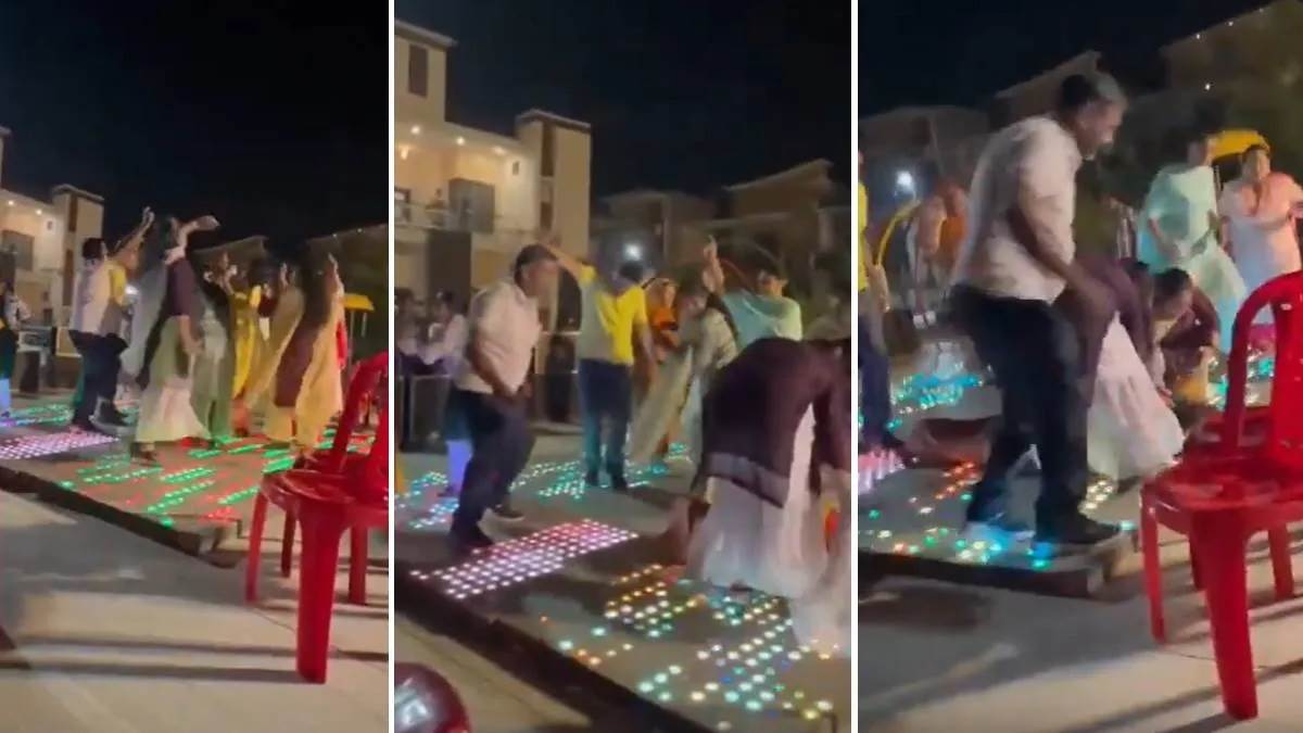 VIDEO : ਕਰਵਾ ਚੌਥ 'ਤੇ ਡਾਂਸ ਕਰਦਿਆਂ ਔਰਤ ਨੂੰ ਪਿਆ ਦਿਲ ਦਾ ਦੌਰਾ, ਕੈਮਰੇ 'ਚ ਕੈਦ ਹੋਇਆ ਮੌਤ ਤੋਂ ਪਹਿਲਾਂ ਦਾ ਦ੍ਰਿਸ਼