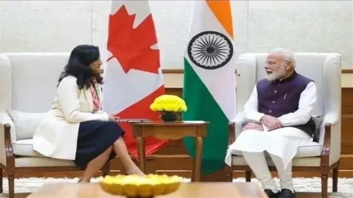India Canada Relations : ਕੈਨੇਡਾ ਦੀ ਵਿਦੇਸ਼ ਮੰਤਰੀ ਅਨੀਤਾ ਆਨੰਦ ਨੇ PM ਮੋਦੀ ਨਾਲ ਕੀਤੀ ਮੁਲਾਕਾਤ