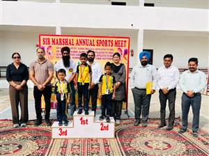 ਸਰ ਮਾਰਸ਼ਲ ਸਕੂਲ ’ਚ ਖੇਡਾਂ ’ਚ ਨੰਨ੍ਹੇ ਖਿਡਾਰੀਆਂ ਦਾ ਸ਼ਾਨਦਾਰ ਪ੍ਰਦਰਸ਼ਨ