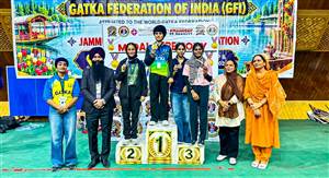 ਕੌਮੀ ਗੱਤਕਾ ਚੈਂਪੀਅਨਸ਼ਿਪ ’ਚ ਡੀਬੀਯੂ ਦੇ ਖਿਡਾਰੀਆਂ ਨੇ ਜਿੱਤੇ ਸੋਨੇ ਦੇ ਤਗਮੇ