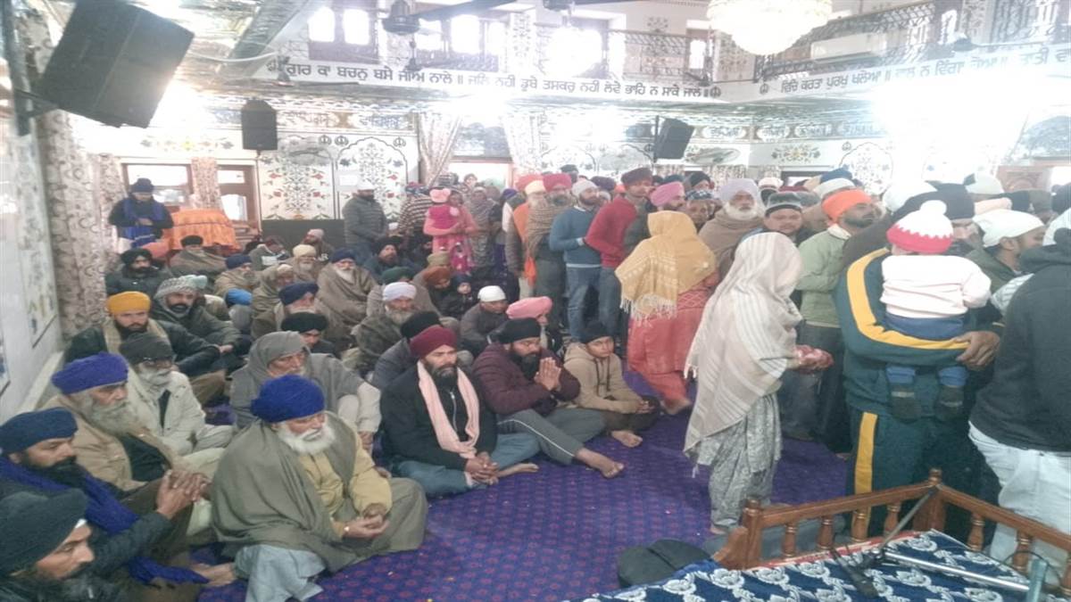 ਗੁਰਦੁਆਰਾ ਬਾਬਾ ਬਿਧੀ ਚੰਦ ਭੱਠ ਸਾਹਿਬ ਪੱਟੀ ’ਚ ਮਾਘੀ ਦਾ ਦਿਹਾੜਾ ਮਨਾਇਆ