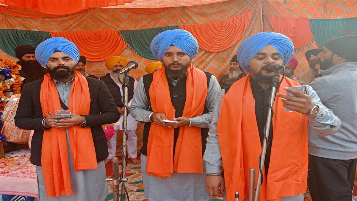 ਮਾਘੀ ਦੇ ਦਿਹਾੜੇ ’ਤੇ ਪਿੰਡ ਕੱਕਾ ਕੰਡਿਆਲਾ ’ਚ ਸਜਾਇਆ ਅਲੌਕਿਕ ਨਗਰ ਕੀਰਤਨ