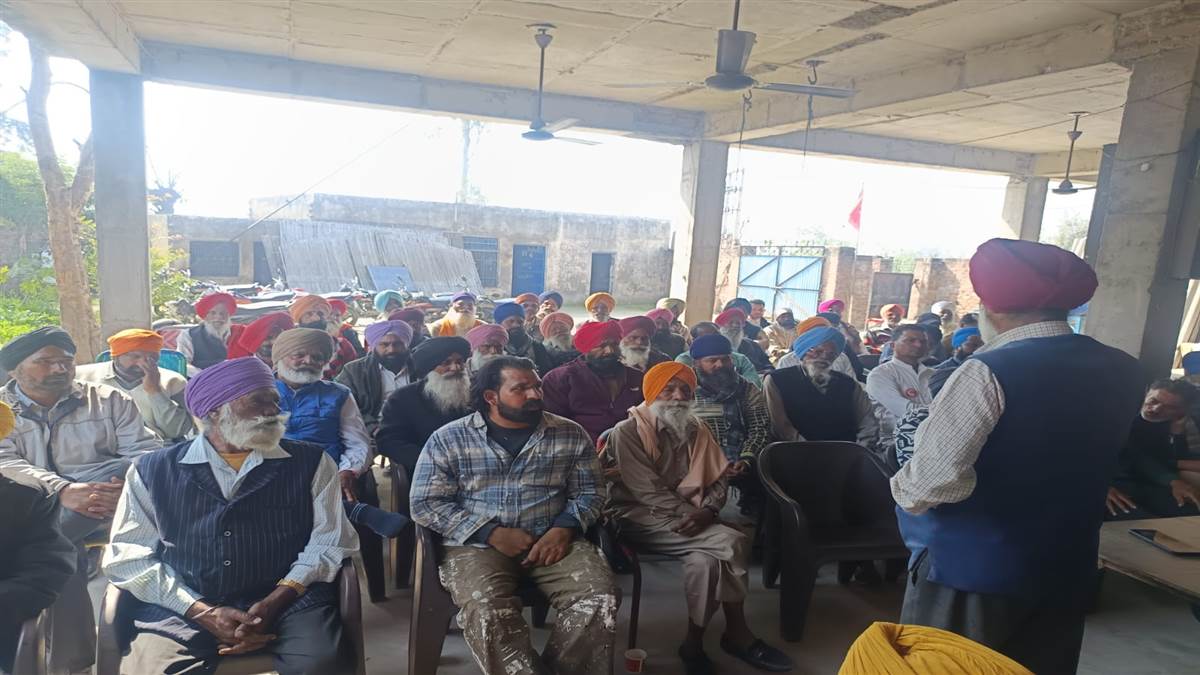 ਦਿਹਾਤੀ ਮਜ਼ਦੂਰ ਸਭਾ ਵੱਲੋਂ ਸੂਬਾ ਕਮੇਟੀ ਦੇ ਸੱਦੇ ’ਤੇ ਜਨਰਲ ਬਾਡੀ ਮੀਟਿੰਗ