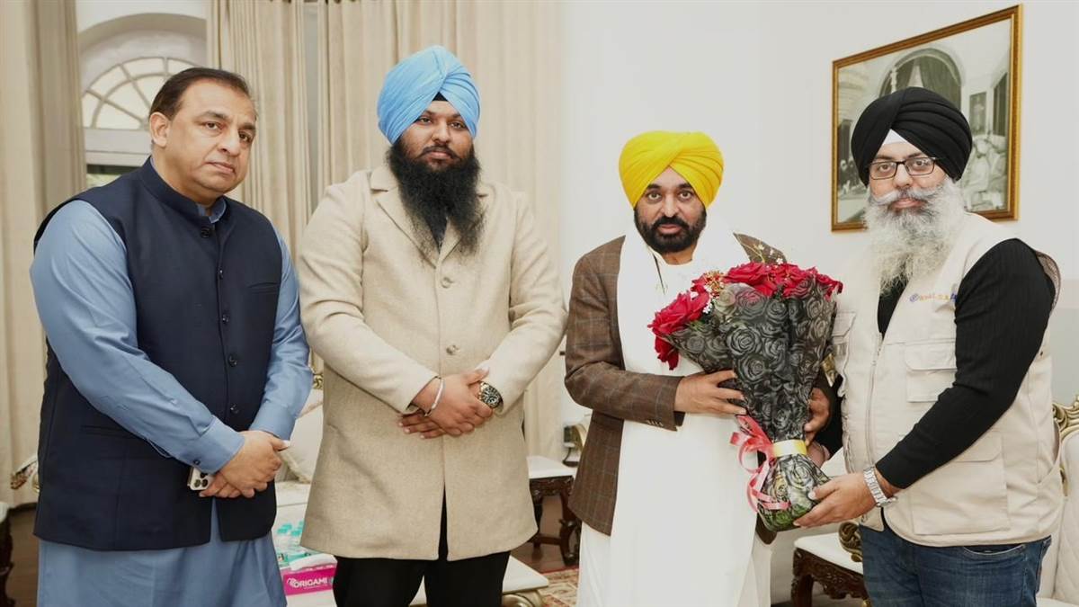 ਖਾਲਸਾ ਐਡ ਦੀ ਮੁੱਖਮੰਤਰੀ ਮਾਨ ਨਾਲ ਮੁਲਾਕਾਤ