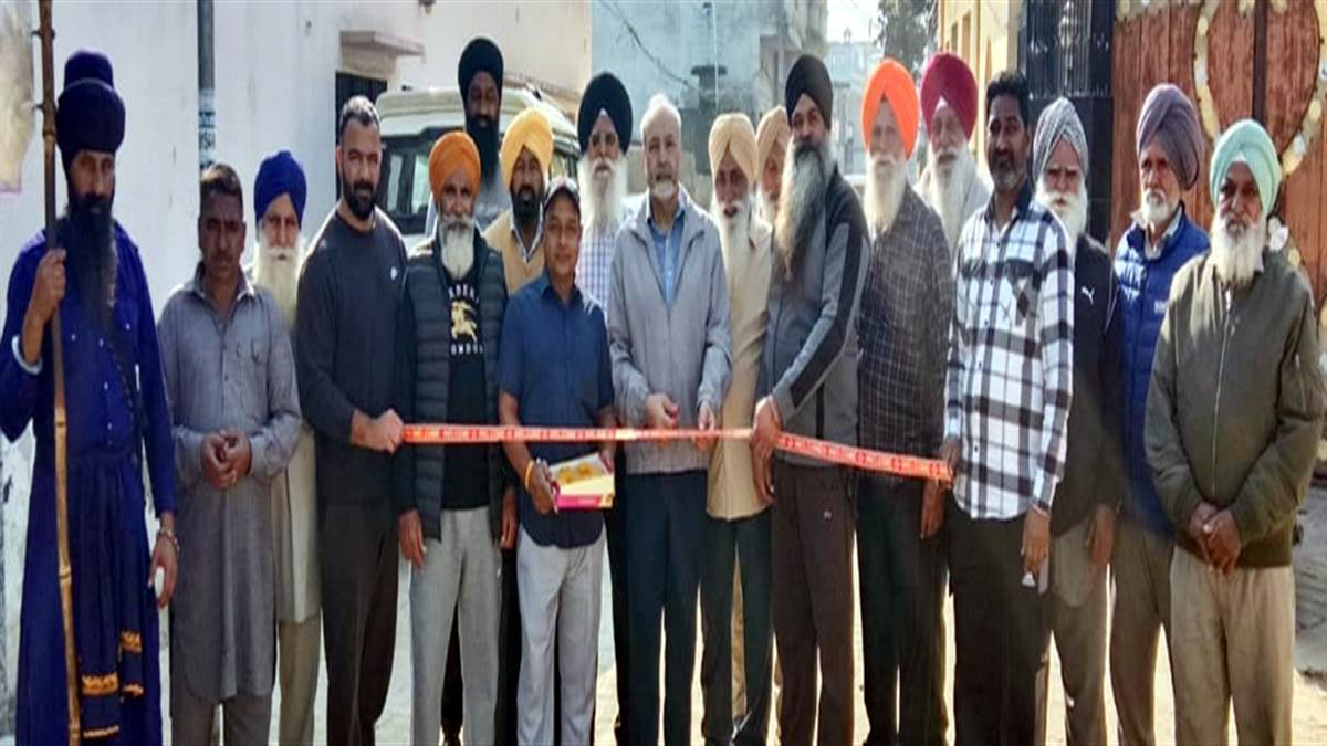 ਪਿੰਡ ਲੱਖਪੁਰ ’ਚ ਐੱਨਆਰਆਈ ਵੀਰਾਂ ਪਾਇਆ 3 ਲੱਖ ਦਾ ਸਹਿਯੋਗ