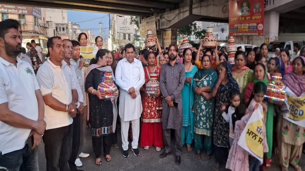 ਸਤਿਕਾਰ ਰਾਸ਼ੀ ਦੀ ਖ਼ੁਸ਼ੀ ’ਚ ਕੱਢੀ ਗਈ ਜਾਗੋ