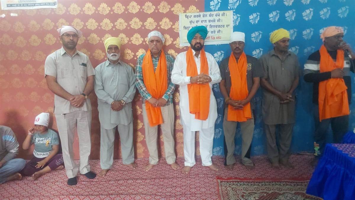 ਮੀਟਿੁੰਗ ਦੌਰਾਨ ਹੁਸਨ ਲਾਲ ਪ੍ਰਧਾਨ ਚੁਣੇ