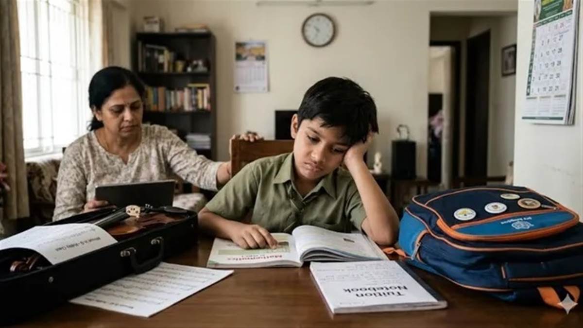 ਸਕੂਲ, ਟਿਊਸ਼ਨ ਤੇ ਫਿਰ ਹੌਬੀ ਕਲਾਸ... ਕਿਤੇ ਓਵਰ-ਸ਼ਡਿਊਲਿੰਗ ਬੱਚੇ ਨੂੰ ਚਿੜਚਿੜਾ ਤਾਂ ਨਹੀਂ ਬਣਾ ਰਹੀ?