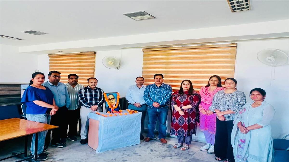 ਬਾਬਾ ਸਾਹਿਬ ਅੰਬੇਡਕਰ ਦੀ ਜੈਅੰਤੀ ਧੂਮਧਾਮ ਨਾਲ ਮਨਾਈ