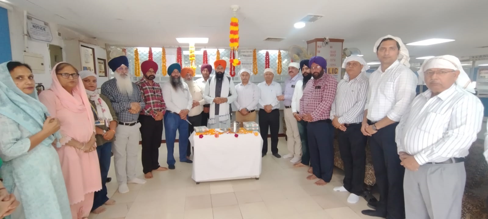 ਐੱਲਆਈਸੀ ਨੇ ਨਵੇਂ ਵਿੱਤੀ ਵਰ੍ਹੇ ਦੀ ਸ਼ੁਰੂਆਤ ਮੌਕੇ ਕਰਵਾਈ ਅਰਦਾਸ