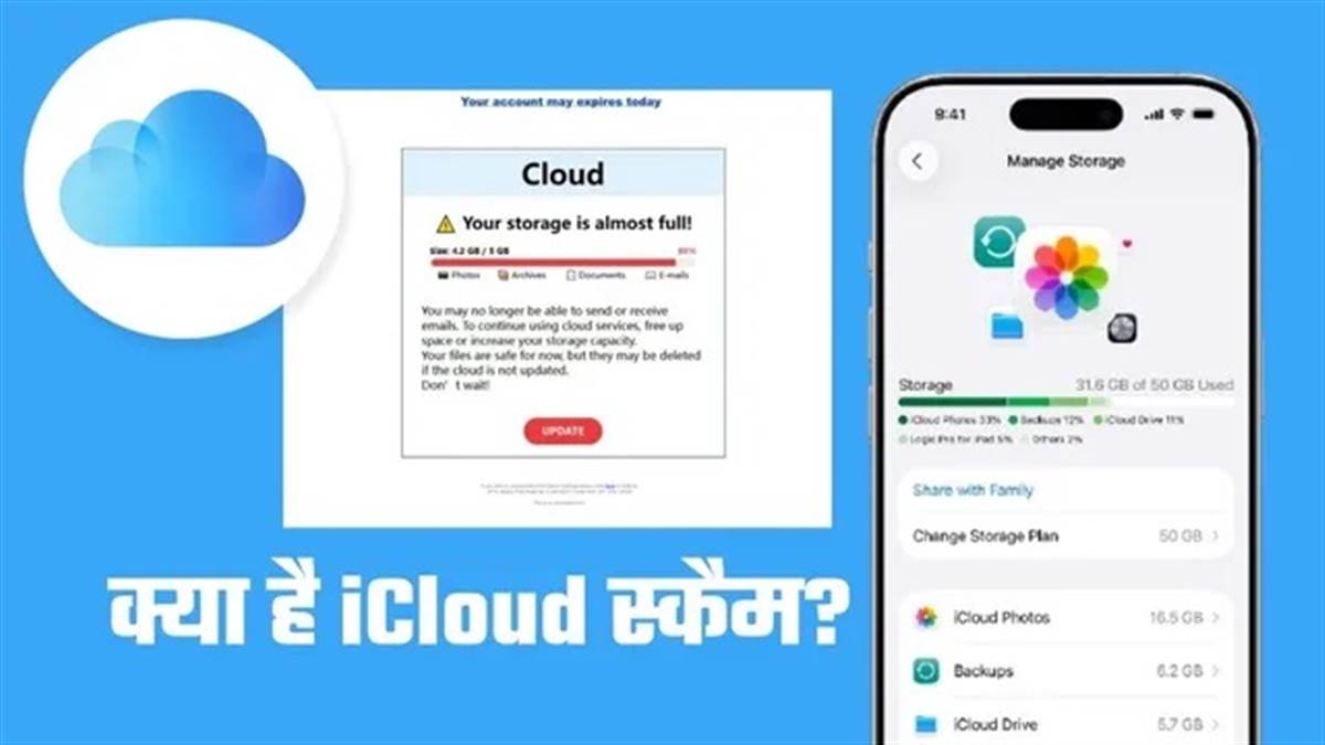 ਕੀ ਹੈ iCloud ਸਕੈਮ? ਜਿਸ ਨੇ iPhone ਯੂਜ਼ਰਸ ਦੀ ਉਡਾਈ ਨੀਂਦ, ਜਾਣੋ ਐਕਸਪਰਟਸ ਦੀ ਸਲਾਹ