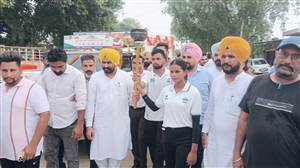 ਖੇਡਾਂ ਵਤਨ ਪੰਜਾਬ ਦੀਆਂ-4 ਦੀ ਮਸ਼ਾਲ ਬਰਨਾਲਾ ਜਿਲ੍ਹੇ 'ਚ ਪਹੁੰਚੀ