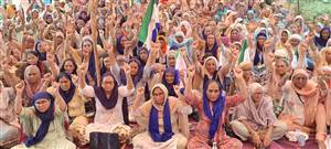 ਕਿਸਾਨ ਮਜ਼ਦੂਰ ਮੋਰਚਾ ਨੇ ਸ਼ੁਰੂ ਕੀਤਾ ਸੰਘਰਸ਼, ਕੈਬਨਿਟ ਮੰਤਰੀ ਦੀ ਰਿਹਾਇਸ਼ ਨੇੜੇ ਲੱਗਾ ਪੱਕਾ ਮੋਰਚਾ