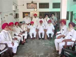 ਫਰੀਡਮ ਫਾਈਟਰਜ਼ ਉਤਰਾਧਿਕਾਰੀ ਸੰਸਥਾ ਦੀ ਮਹੀਨਾਵਾਰ ਮੀਟਿੰਗ