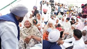 'ਪਰਵਿੰਦਰ ਸਿੰਘ ਝੋਟਾ ਨੂੰ ਦਿੱਤਾ ਜਾਵੇ ਸ਼ਹੀਦ ਦਾ ਦਰਜਾ', ਮਾਨਸਾ 'ਚ ਪੀੜਤ ਪਰਿਵਾਰ ਨਾਲ ਮੁਲਾਕਾਤ ਤੋਂ ਬਾਅਦ ਰਾਜਾ ਵੜਿੰਗ ਦਾ ਵੱਡਾ ਬਿਆਨ