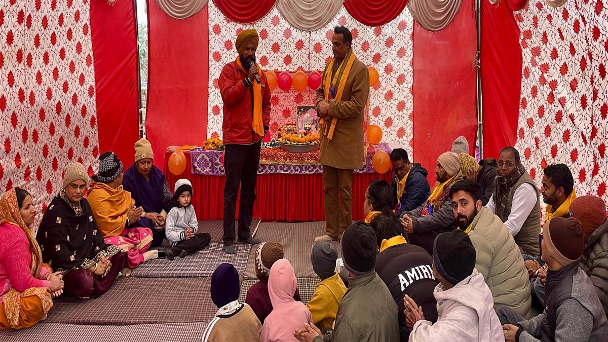 ਮਕਰ ਸੰਕ੍ਰਾਂਤੀ ਮੌਕੇ ਸ੍ਰੀ ਖਾਟੂ ਸ਼ਿਆਮ ਮੰਦਰ ਵਿਚ ਸਤਿਸੰਗ ਕਰਵਾਇਆ