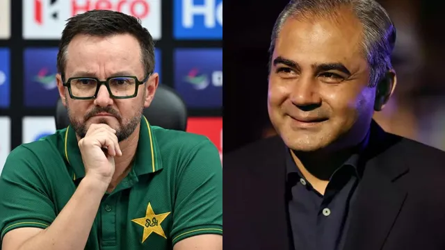 ਮਾਈਕ ਹੈਸਨ ਨੂੰ ਹੈੱਡ ਕੋਚ ਦੇ ਅਹੁਦੇ ਤੋਂ ਹਟਾਉਣਗੇ ਮੋਹਸਿਨ ਨਕਵੀ? ਪਾਕਿਸਤਾਨੀ ਦਿੱਗਜ ਬਾਸਿਤ ਅਲੀ ਦਾ ਵੱਡਾ ਦਾਅਵਾ