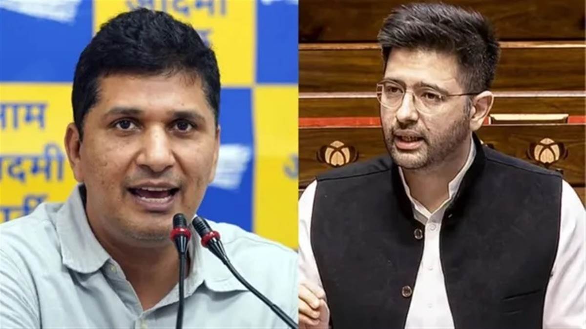 'ਰਾਘਵ ਚੱਢਾ ਨੇ ਪਾਰਟੀ ਦੀ ਪਿੱਠ 'ਚ ਛੁਰਾ ਮਾਰਿਆ', ਸੌਰਭ ਭਾਰਦਵਾਜ ਨੇ ਅਸ਼ੋਕ ਮਿੱਤਲ ਦੇ ਟਿਕਾਣਿਆਂ 'ਤੇ ED ਦੀ ਛਾਪੇਮਾਰੀ ਤੇ Z+ ਸੁਰੱਖਿਆ 'ਤੇ ਚੁੱਕੇ ਸਵਾਲ