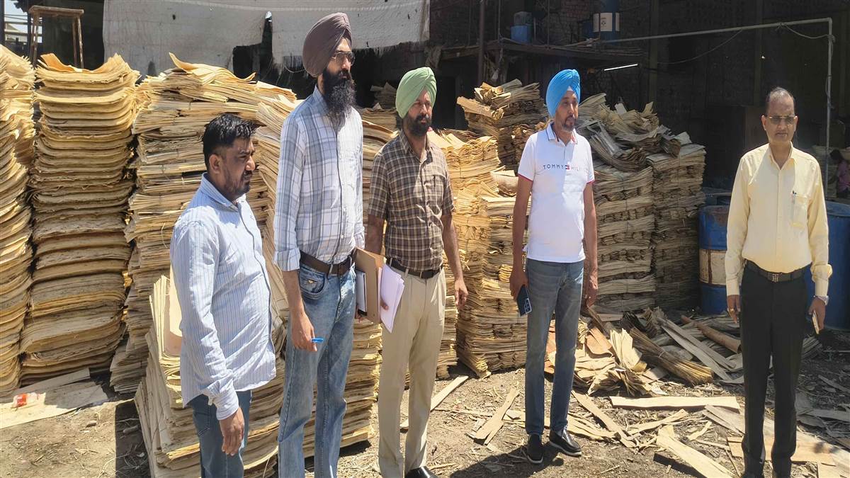ਸੰਯੁਕਤ ਡਾਇਰੈਕਟਰ ਖੇਤੀਬਾੜੀ ਵੱਲੋਂ ਫੀਡ ਫੈਕਟਰੀਆਂ ਤੇ ਪਲਾਈਵੁੱਡ ਇੰਡਸਟਰੀ ਦੀ ਚੈਕਿੰਗ