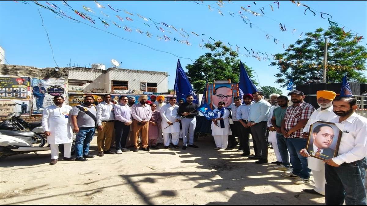 ਡਾ. ਅੰਬੇਡਕਰ ਸਮਤਾ ਸੰਕਲਪ ਯਾਤਰਾ ਕੱਢੀ