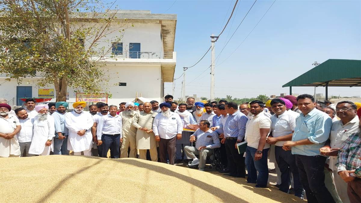 ਕਣਕ ਦੀ ਖਰੀਦ ਸ਼ੁਰੂ ਹੋਣ ਨਾਲ ਕਿਸਾਨਾਂ ਨੂੰ ਮਿਲੀ ਰਾਹਤ