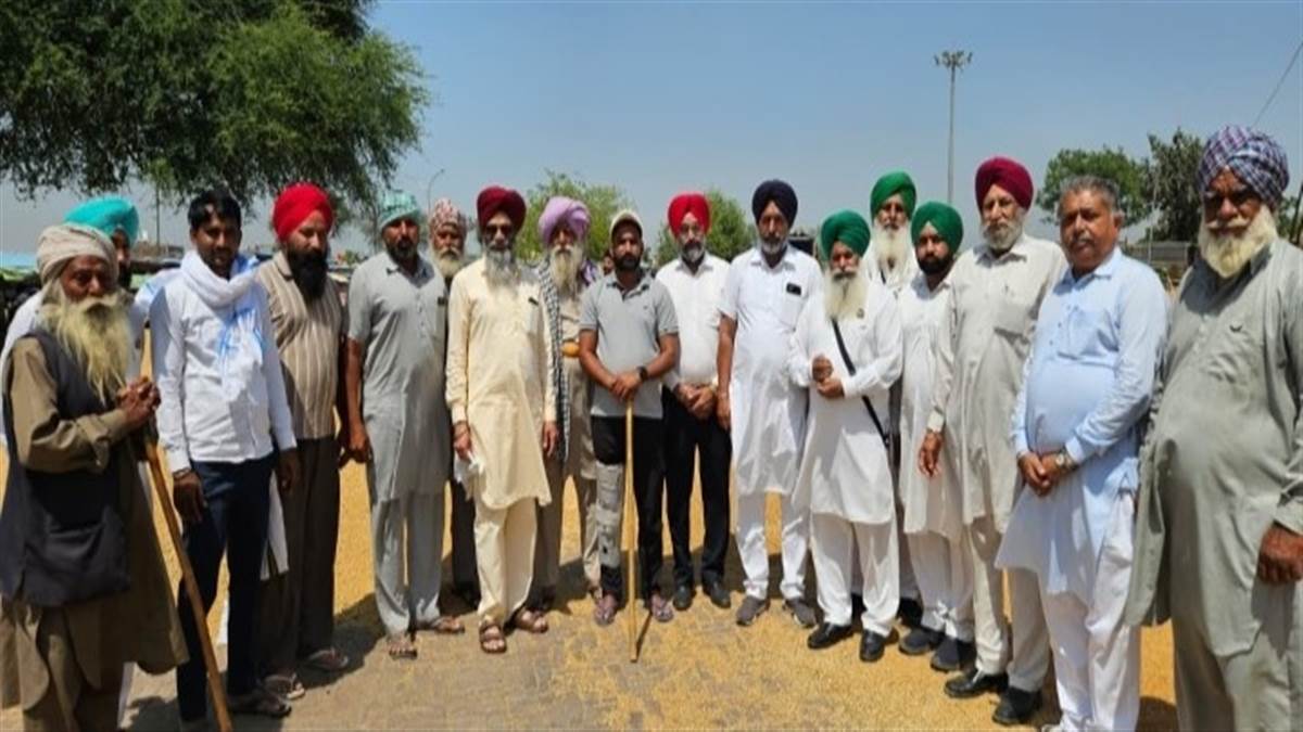 ਕਣਕ ਦੀ ਖਰੀਦ ‘ਚ ਦੇਰੀ ‘ਤੇ ਕਿਸਾਨਾਂ ਦਾ ਗੁੱਸਾ ਭੜਕਿਆ, ਕੇਂਦਰ ਸਰਕਾਰ ਖਿਲਾਫ਼ ਸੰਘਰਸ਼ ਦੀ ਚੇਤਾਵਨੀ
