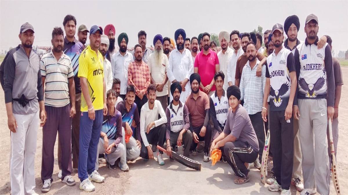 ਖੁੱਡਾ ਸ਼ਾਦੀਪੁਰ ਵਿਖੇ ਕ੍ਰਿਕਟ ਟੂਰਨਾਮੈਂਟ ਕਰਵਾਇਆ