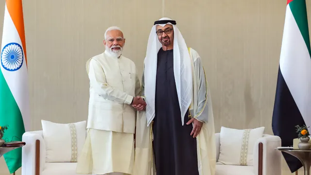 ਅਬੂ ਧਾਬੀ ਪਹੁੰਚੇ ਪੀਐਮ ਮੋਦੀ: ਭਾਰਤ-UAE ਵਿਚਾਲੇ LPG ਸਪਲਾਈ 'ਤੇ ਵੱਡੀ ਡੀਲ, ਰੱਖਿਆ ਤੇ ਊਰਜਾ ਖੇਤਰ 'ਚ ਵੀ ਹੋਏ ਅਹਿਮ ਸਮਝੌਤੇ