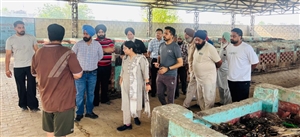 ਮਿਸ਼ਨ ਕਲੀਨ ਪੰਜਾਬ : ਏਡੀਸੀ ਡਾ.ਅਕਸ਼ਿਤਾ ਵੱਲੋਂ ਸਫ਼ਾਈ ਕਾਰਜਾਂ ਦੀ ਅਚਨਚੇਤ ਜਾਂਚ