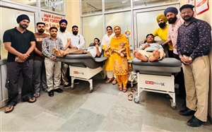 ਮਨੁੱਖਤਾ ਦੀ ਸੇਵਾ ਖ਼ੂਨਦਾਨ ਸੁਸਾਇਟੀ ਨੇ ਲਾਇਆ ਖ਼ੂਨਦਾਨ ਕੈਂਪ
