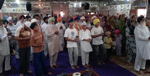 ਗੁਰਦੁਆਰਾ ਬਾਬਾ ਬਿਧੀ ਚੰਦ ਭੱਠ ਸਾਹਿਬ ਪੱਟੀ ’ਚ ਸੰਗਰਾਂਦ ਨਤਮਸਤਕ ਹੋਈ ਸੰਗਤ