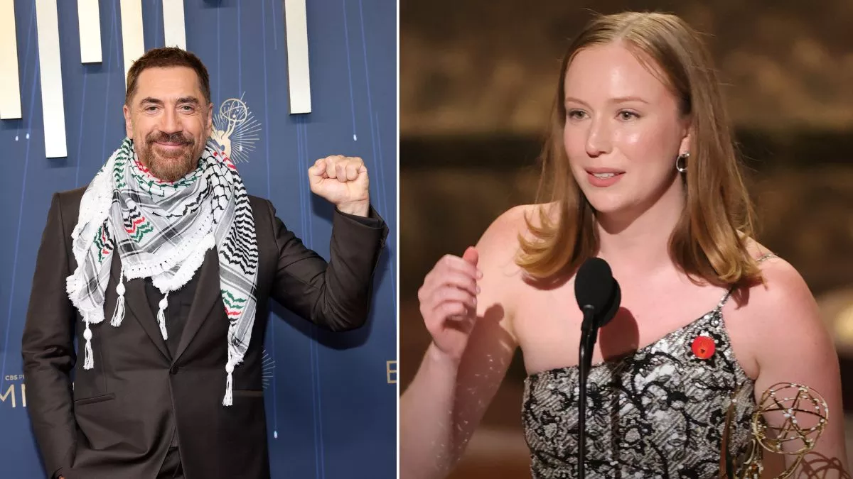 Emmy 2025: 77ਵੇਂ ਐਮੀ ਅਵਾਰਡਸ 'ਚ Palestine ਦੇ ਸਮਰਥਨ 'ਚ ਆਏ ਸਿਤਾਰੇ, ਇਨ੍ਹਾਂ ਹਸਤੀਆਂ ਨੇ ਗਾਜ਼ਾ 'ਚ ਹਮਲਿਆਂ ਦਾ ਕੀਤਾ ਵਿਰੋਧ